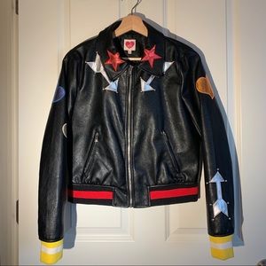 Faux Leather Jacket